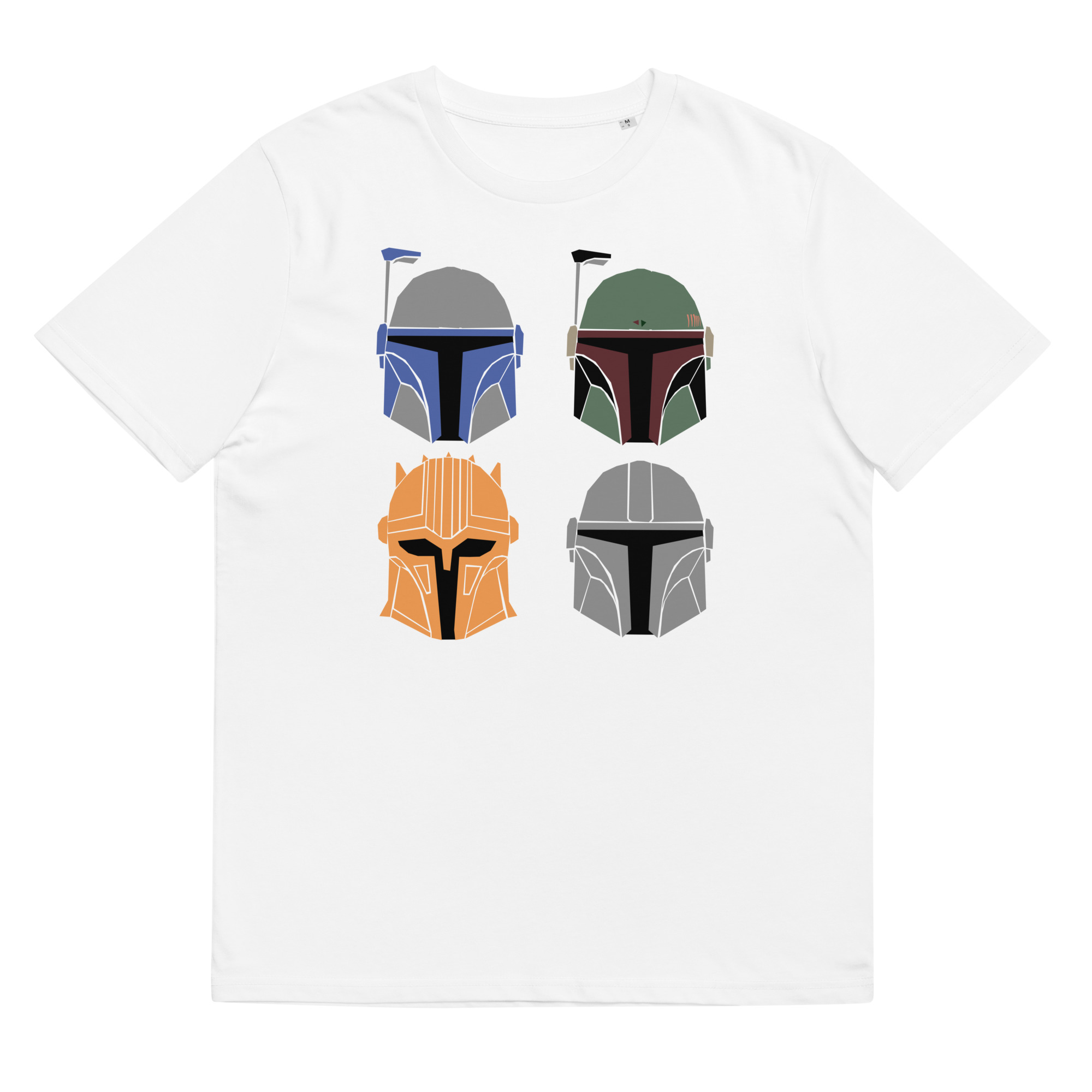 Mandalorian Helmets Star Wars t shirts - Galactic Sabers
